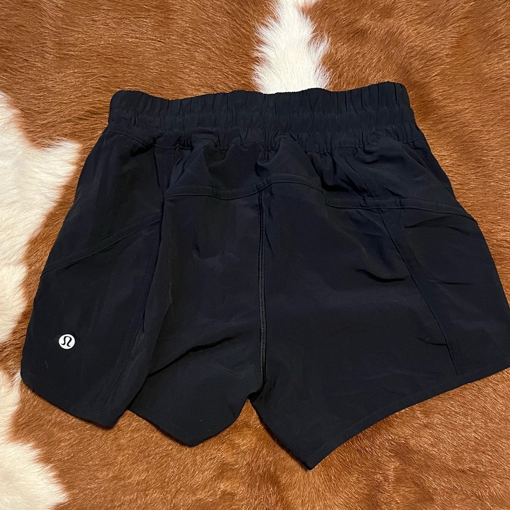Black Lululemon Athletic Shorts